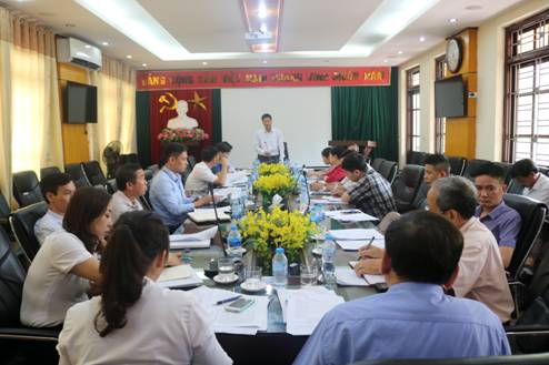 Đoàn giám sát an toàn thực phẩm của Thành phố Hà Nội  làm việc với huyện Quốc Oai 